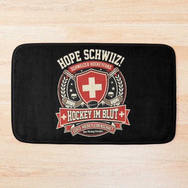 Item preview, Hopp Schwiiz Swiss Ice Hockey Passion Emblem designed and sold by BlossomieStore.