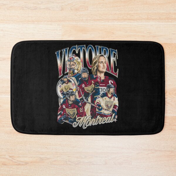 Item preview, Montreal Victoire Women's Hockey Retro Montage designed and sold by BlossomieStore.