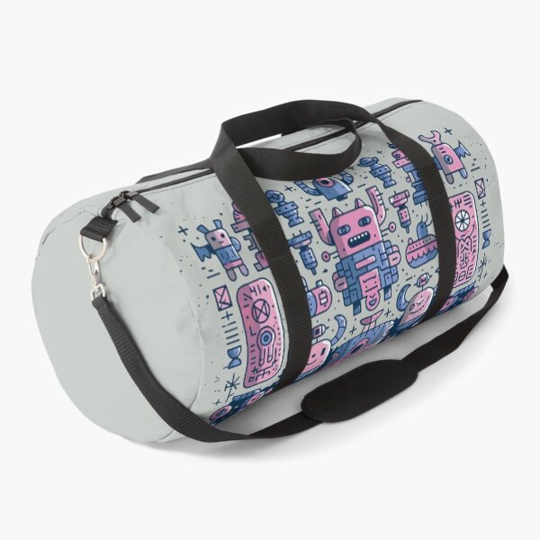 Item preview, Playful Whimsical Creatures Intricate Doodle Pattern designed and sold by Romgora.