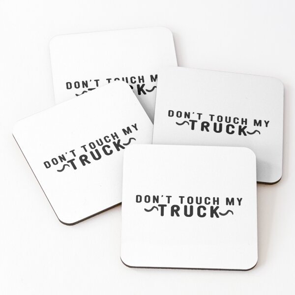 Item preview, Dont Touch My Truck Sticker designed and sold by Jaime-Key.