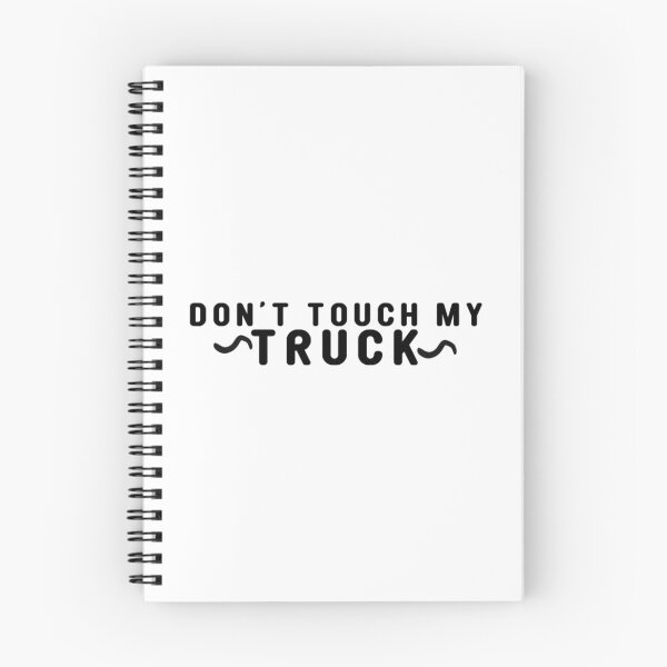 Item preview, Dont Touch My Truck Sticker designed and sold by Jaime-Key.