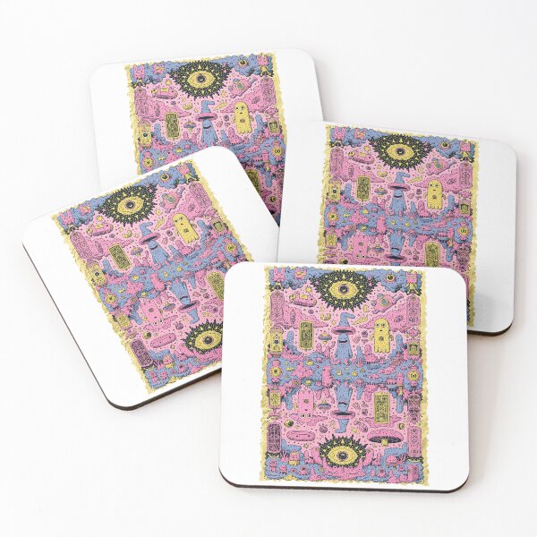 Item preview, Surreal Psychedelic Cosmic Eye Creatures designed and sold by Romgora.
