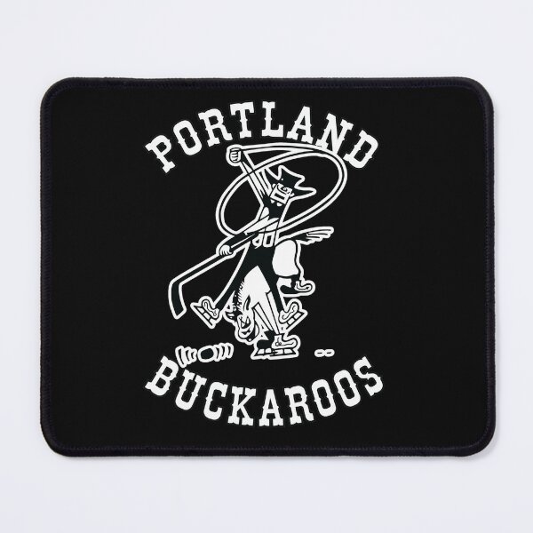 Item preview, Vintage Portland Buckaroos Retro Hockey Logo designed and sold by BlossomieStore.
