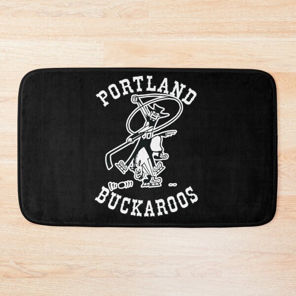 Item preview, Vintage Portland Buckaroos Retro Hockey Logo designed and sold by BlossomieStore.