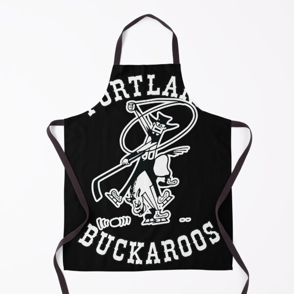 Item preview, Vintage Portland Buckaroos Retro Hockey Logo designed and sold by BlossomieStore.