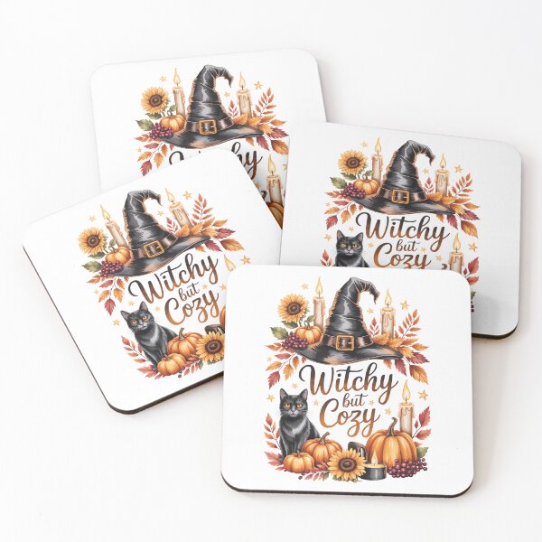 Item preview, Witchy but Cozy Halloween Fall Autumn Design designed and sold by jkrphoto.
