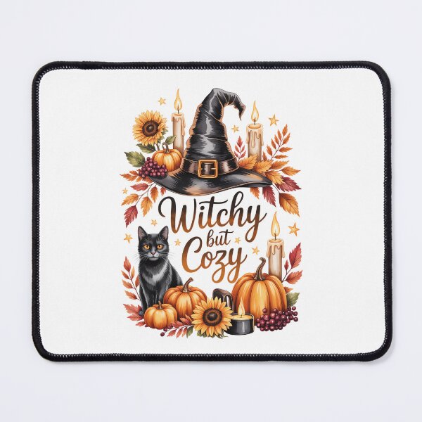 Item preview, Witchy but Cozy Halloween Fall Autumn Design designed and sold by jkrphoto.