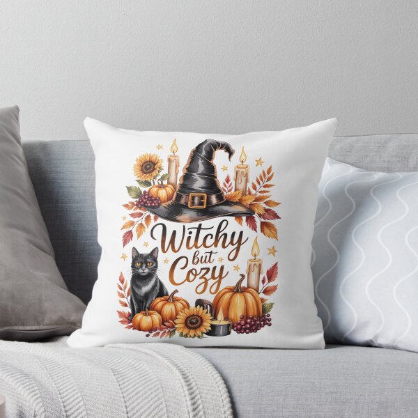 Item preview, Witchy but Cozy Halloween Fall Autumn Design designed and sold by jkrphoto.