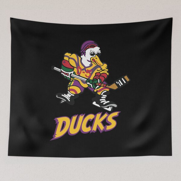 Item preview, District Five Hockey Ducks Vintage Mascot designed and sold by BlossomieStore.