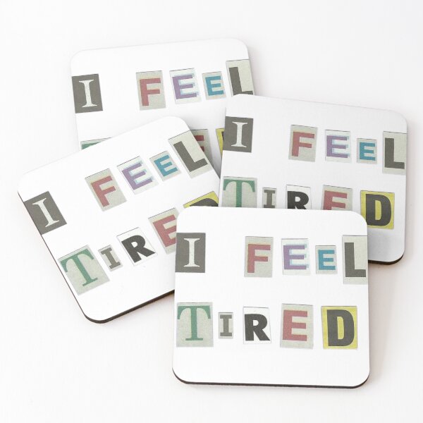 Item preview, I Feel Tired | Funny Relatable Collage T-Shirt designed and sold by FuzzDrive.