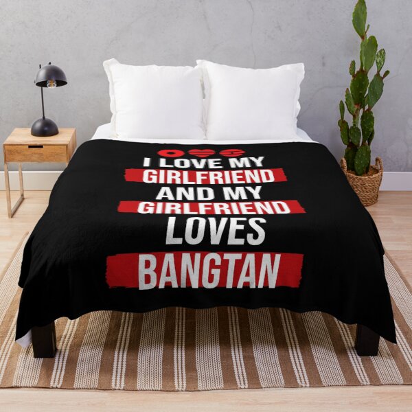 Item preview, Bangtan , I Love My Girlfriend And My Girlfriend designed and sold by LittleHugHouse.