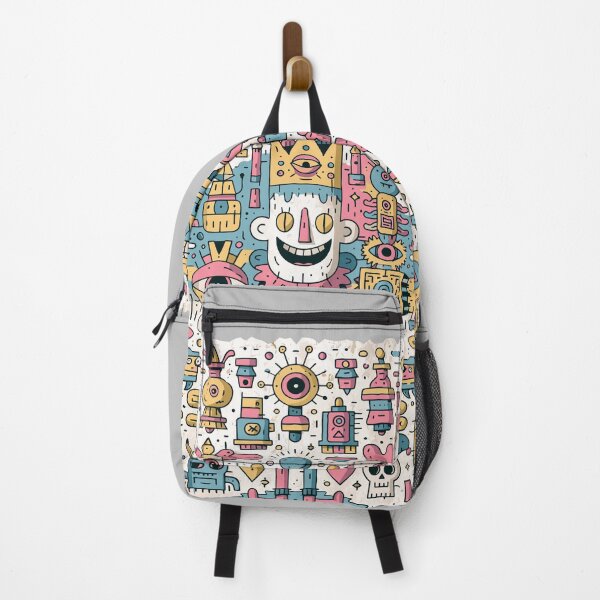 Item preview, Whimsical Doodle King Intricate Pattern Art designed and sold by Romgora.