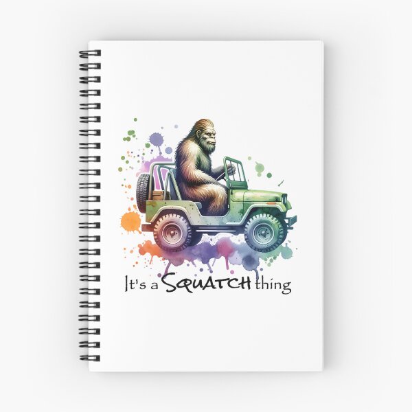 Item preview, It'S A Squatch Thing Black Lettering designed and sold by Jaime-Key.