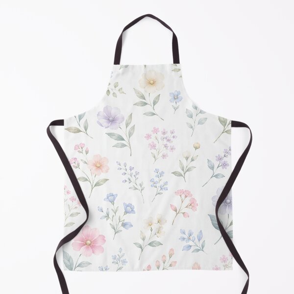 Item preview, Vintage Watercolor Floral Pattern Blush designed and sold by Kimos Creative Store.