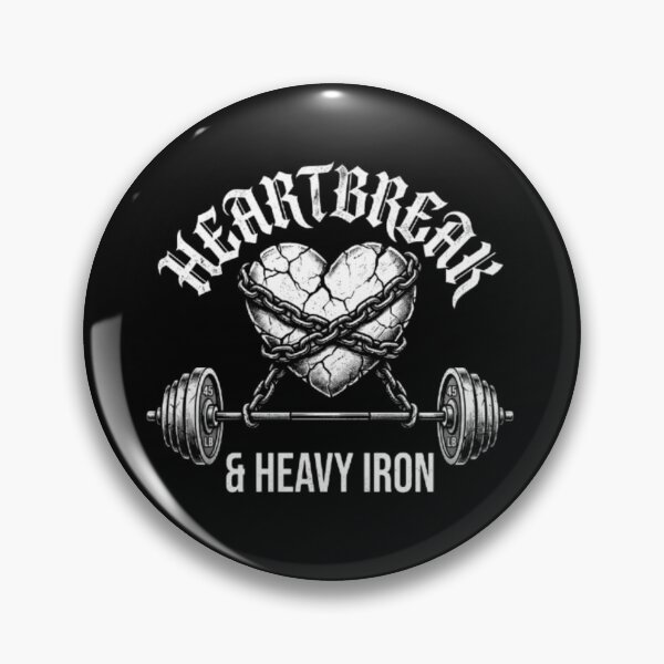 Item preview, Heartbreak And Heavy Iron - Gym Breakup Gains designed and sold by OLLI_STORE.