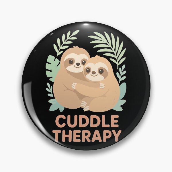 Item preview, Cuddle Therapy: Cute Sloths in the Jungle designed and sold by Pineapple-Tree.
