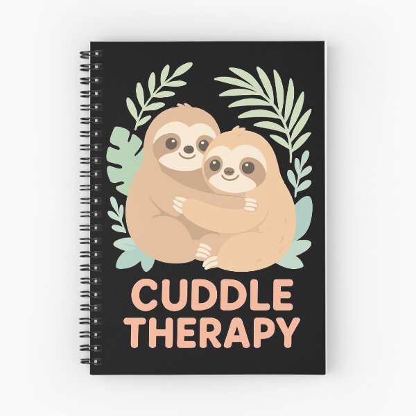 Item preview, Cuddle Therapy: Cute Sloths in the Jungle designed and sold by Pineapple-Tree.