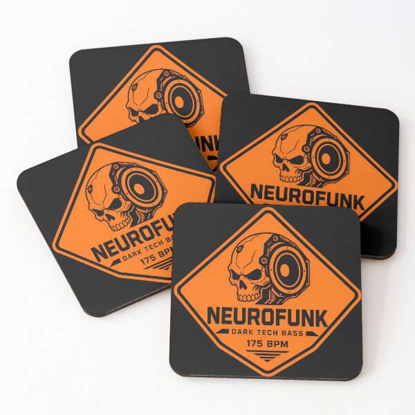 Item preview, Neurofunk DNB Dark Tech Bass Sign designed and sold by  ZenRave Designs.