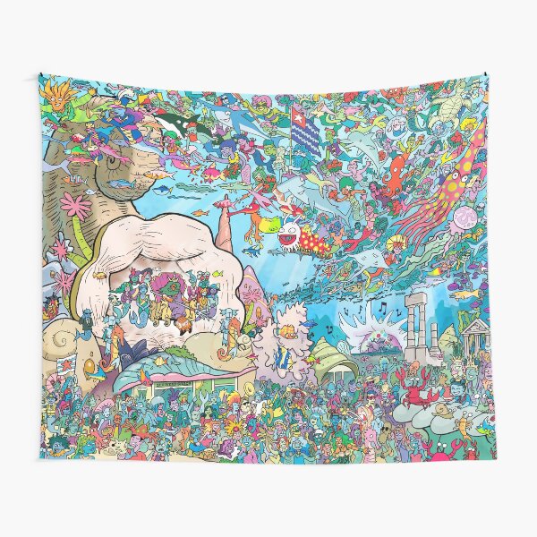 The Mer-King's Birthday Tapestry