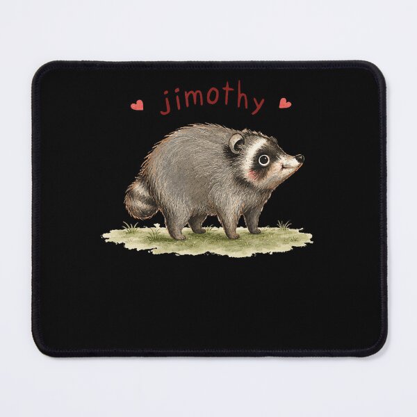 Item preview, Cute Raccoon Meme Team Jimothy Funny Animal Humor designed and sold by DavidThe1.