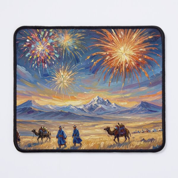 Item preview, No.13 Steppe Bloom designed and sold by LUWA-Shop.