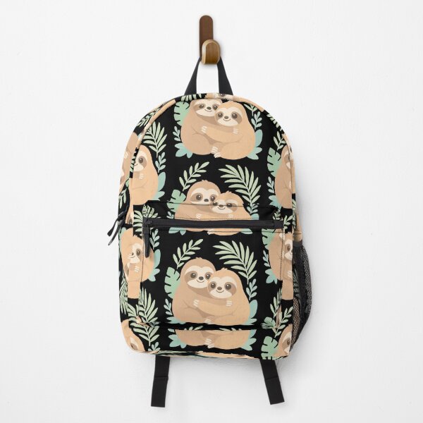 Item preview, Cute sloths: Cuddling in the pastel jungle designed and sold by Pineapple-Tree.