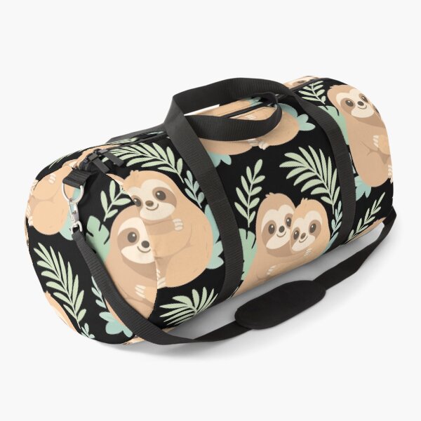 Item preview, Cute sloths: Cuddling in the pastel jungle designed and sold by Pineapple-Tree.