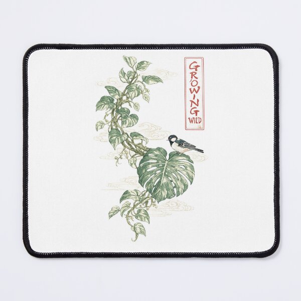 Item preview, Growing Wild – Botanical Bird Vintage Nature Illustration designed and sold by Arrow2025.