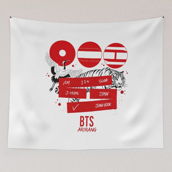 Item preview, BTS Airrang Graphic designed and sold by LittleHugHouse.