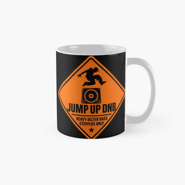 Item preview, Jump Up DNB Warning Sign designed and sold by  ZenRave Designs.