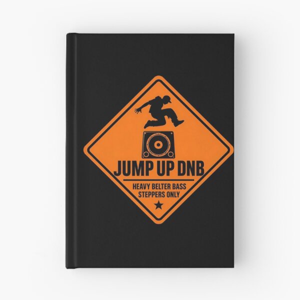 Item preview, Jump Up DNB Warning Sign designed and sold by  ZenRave Designs.