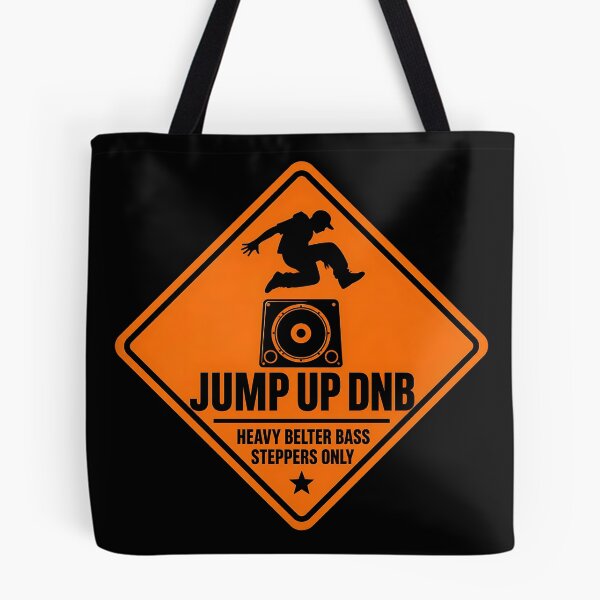 Item preview, Jump Up DNB Warning Sign designed and sold by  ZenRave Designs.