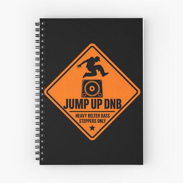 Item preview, Jump Up DNB Warning Sign designed and sold by  ZenRave Designs.