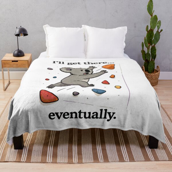 Item preview, Koala bouldering dyno jump – I'll get there designed and sold by Pineapple-Tree.