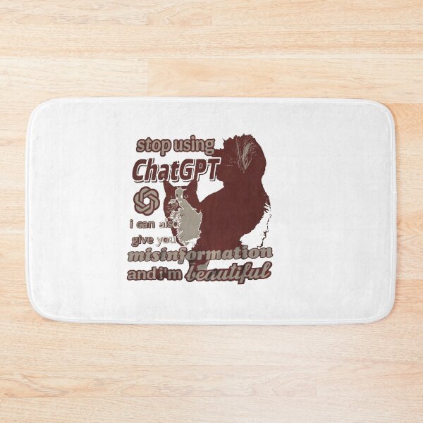 Item preview, Stop Using ChatGPT Funny Cat Meme – Anti AI Y2K 90s Retro designed and sold by Gbriel3.