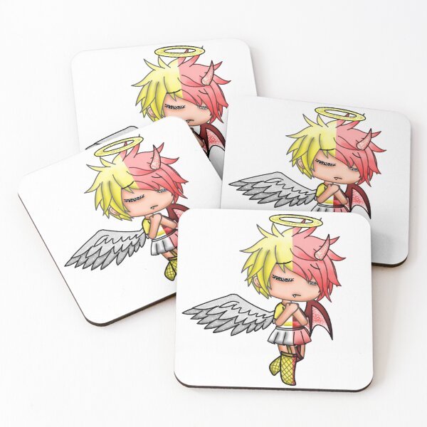 Item preview, Gacha Life Half Demon, Half Angel designed and sold by I-Hate-School.