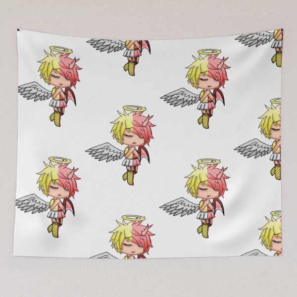 Item preview, Gacha Life Half Demon, Half Angel designed and sold by I-Hate-School.