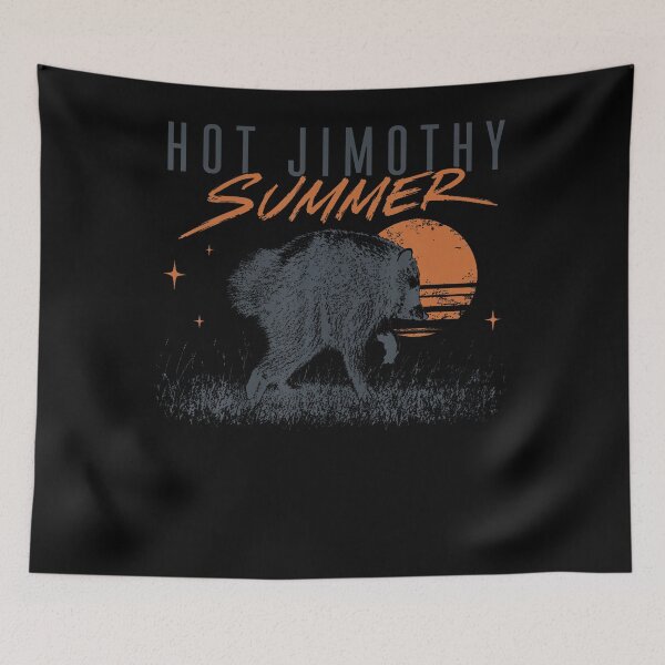 Item preview, Hot Jimothy Summer Raccoon Funny Viral Meme designed and sold by DavidThe1.