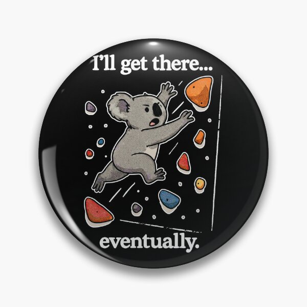 Item preview, Koala bouldering dyno jump – I'll get there designed and sold by Pineapple-Tree.