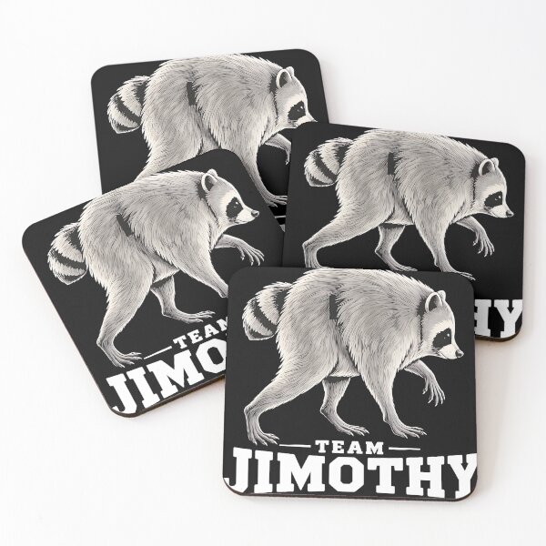 Item preview, Cute Raccoon Meme Team Jimothy Funny Animal Humor designed and sold by HaytamShop.