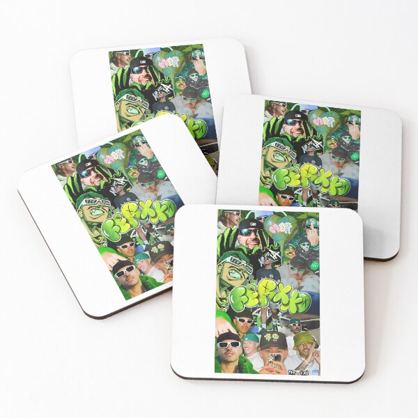 Item preview, Feid  Green Aesthetic Collage Art Design designed and sold by Alias-Kubiak.