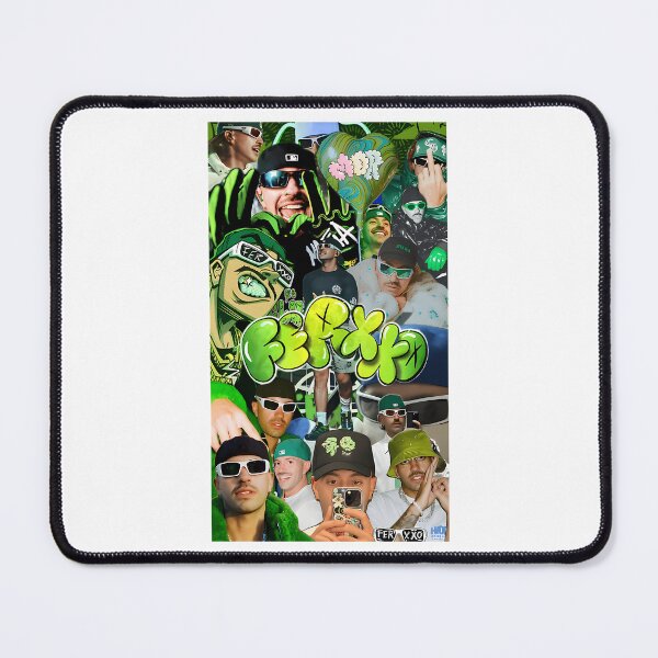 Item preview, Feid Green Aesthetic Collage Art Design designed and sold by Alias-Kubiak.