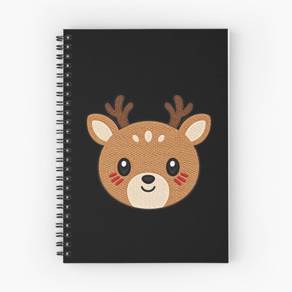 Item preview, Kawaii Deer Embroidery Patch Illustration designed and sold by ColorSplash123.