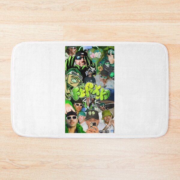 Item preview, Feid  Green Aesthetic Collage Art Design designed and sold by Alias-Kubiak.