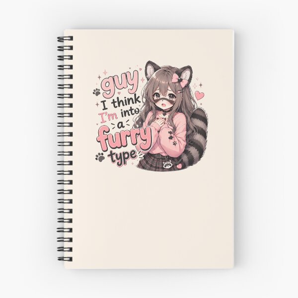 Item preview, Guy I Think I'm Into A Furry Type Anime Raccoon Girl designed and sold by Yellowriversss.