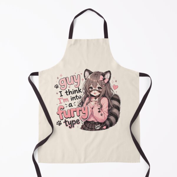 Item preview, Guy I Think I'm Into A Furry Type Anime Raccoon Girl designed and sold by Yellowriversss.
