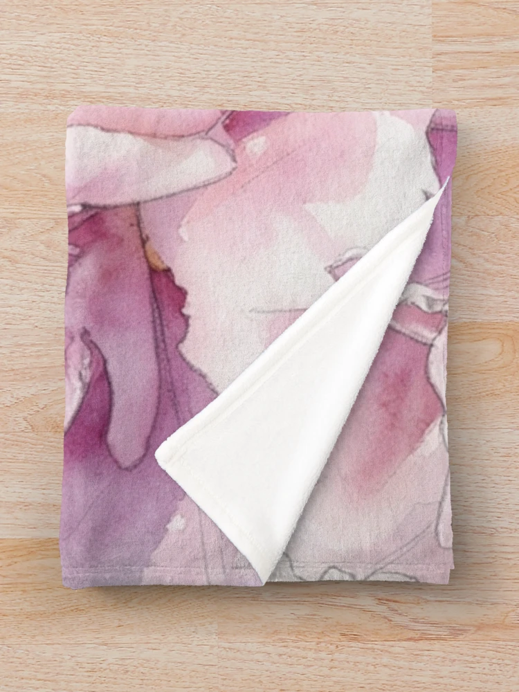 Thumbnail 3 of 6, Throw Blanket, Pink Conversation designed and sold by RdeB.