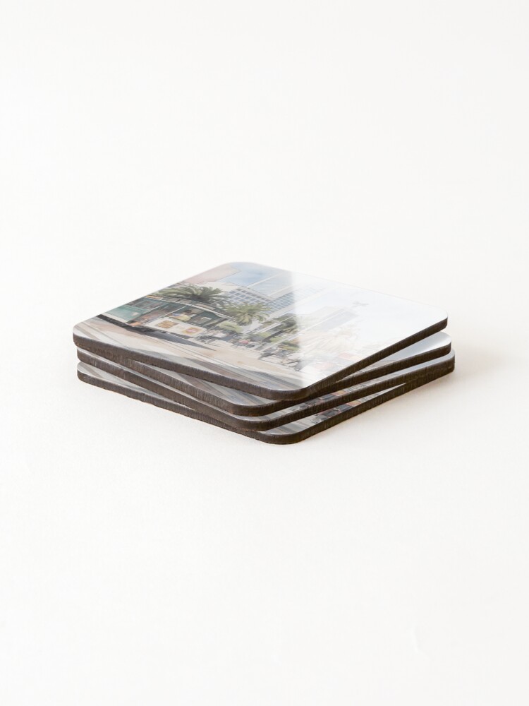 Thumbnail 4 of 5, Coasters (Set of 4), Union Square designed and sold by RdeB.