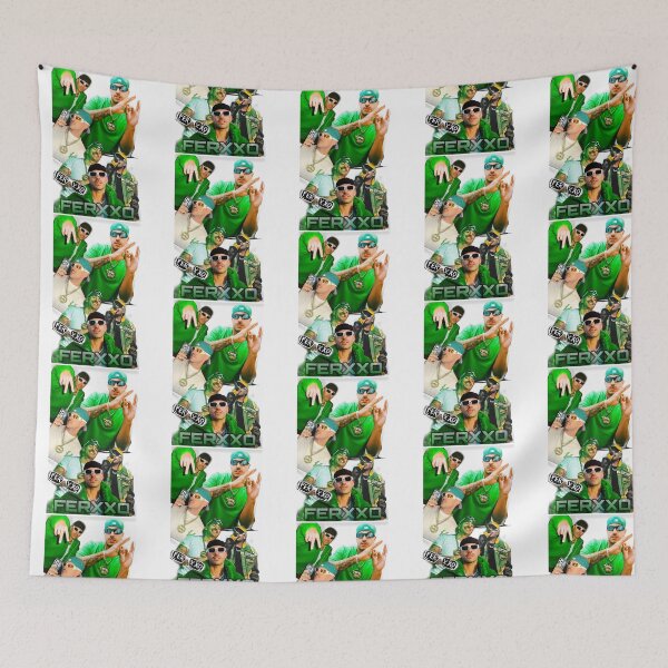 Item preview, Feid  Neon Green Urban Aesthetic Collage Art Style designed and sold by Alias-Kubiak.
