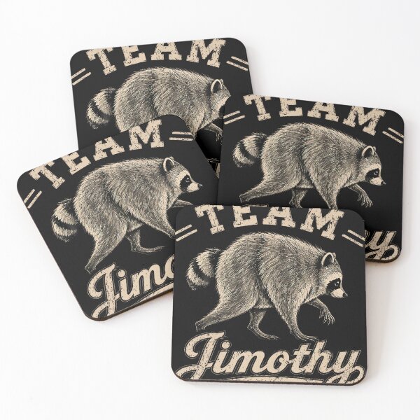 Item preview, Funny Jimothy Viral Raccoon Meme Team Humor designed and sold by HaytamShop.